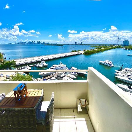 Premium Modern Waterfront Apartment With Miami Skyline View On The Bay 5 Mins Drive To Miami Beach With Free Parking المظهر الخارجي الصورة